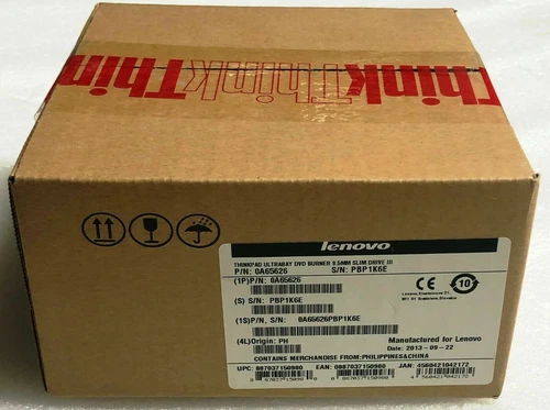 0A65626 NEW SEALED Lenovo DVD Burner Ultrabay Slim Drive 9.5mm Drive III