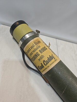 Vintage  Fishing ROD CADDY MODEL 108 RTC Extendable Rod Caddy ( Pre- Owned)