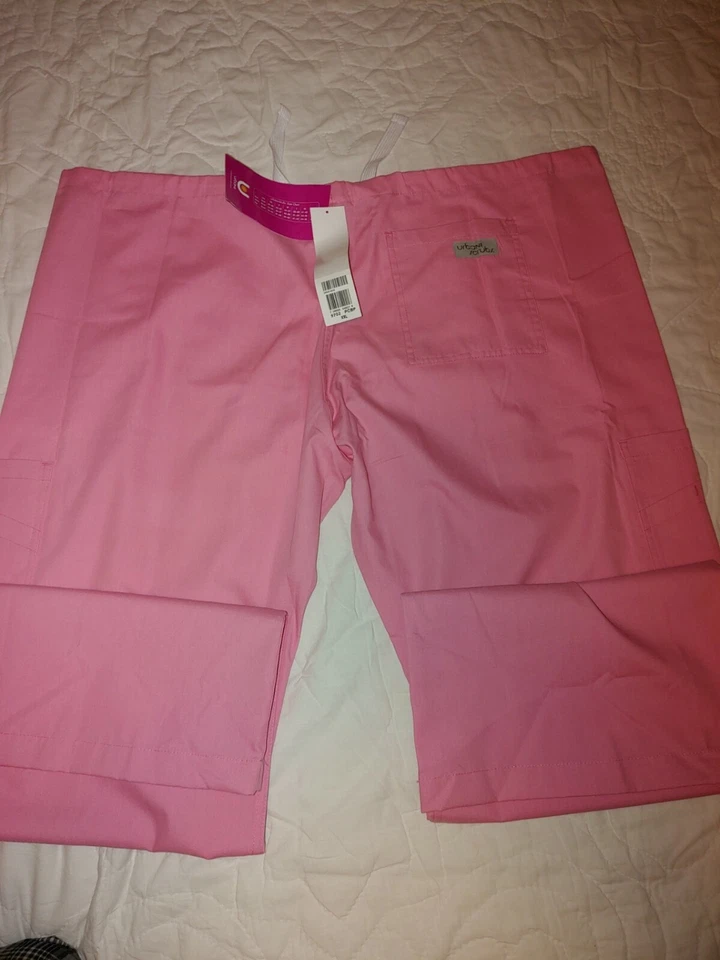 Pink Urbane Scrubs Women's Elastic Waist Scrub Pants 2XL NWT (10) - Image 2 of 4