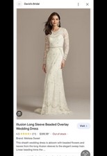 Davids Bridal Wedding Dress size 14