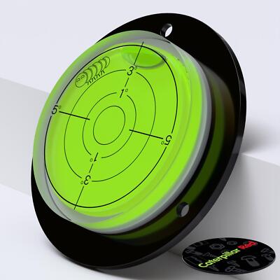 Set Livelle Sferiche In Acrilico - 2x60 Mm E 1x15 Mm, Verde, Per Superfici E Bilanciamento - Foto 10