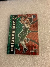 2020-21 mosaic basketball Luka Doncic Green Parrallel Jam Masters No. 12