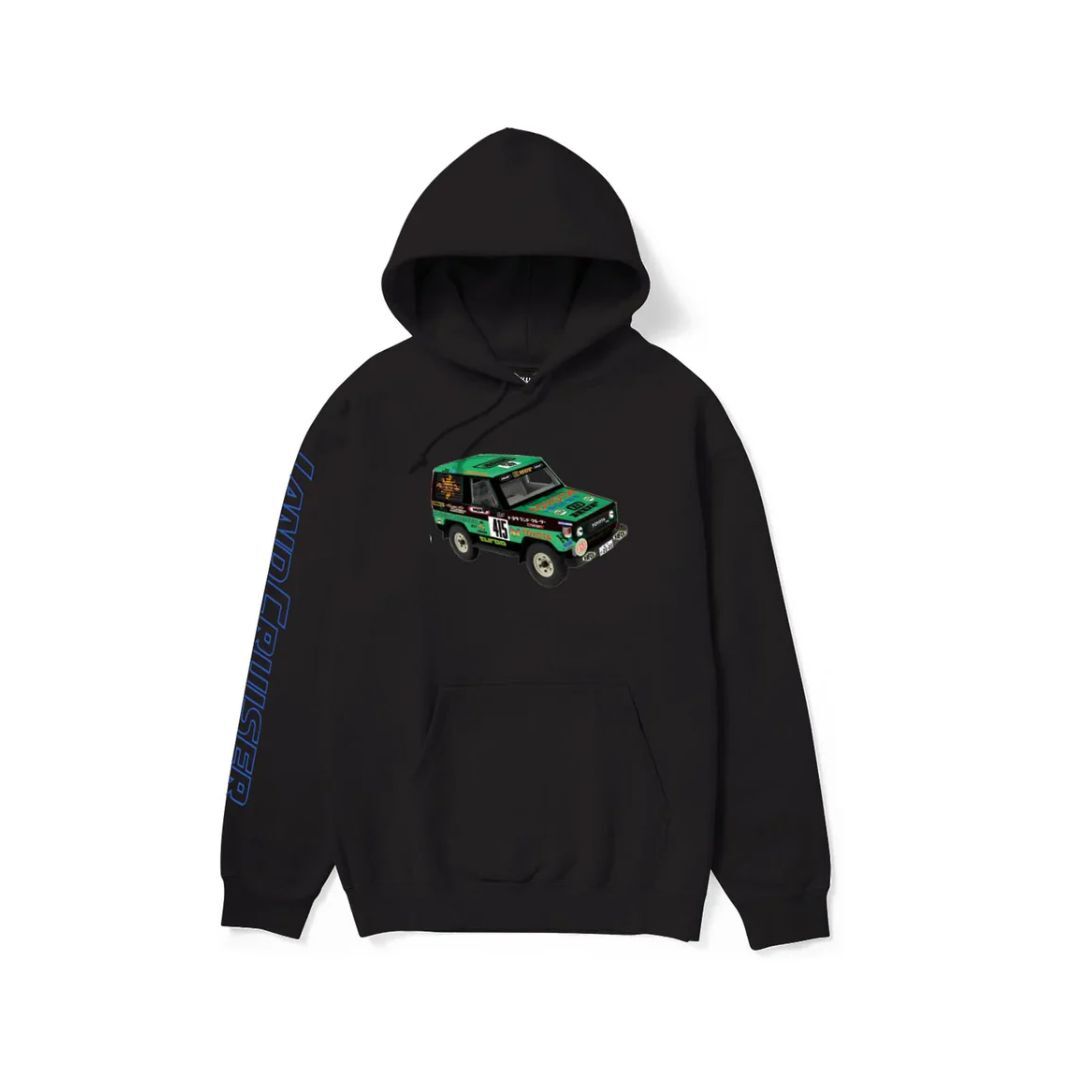 Пуловер HUF x Toyota Sahara Rally черный Толстовка с капюшоном 17390₽