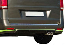 BAGUETTE BAS DE HAYON INOX CHROME MERCEDES VITO CLASSE V W447 2014+