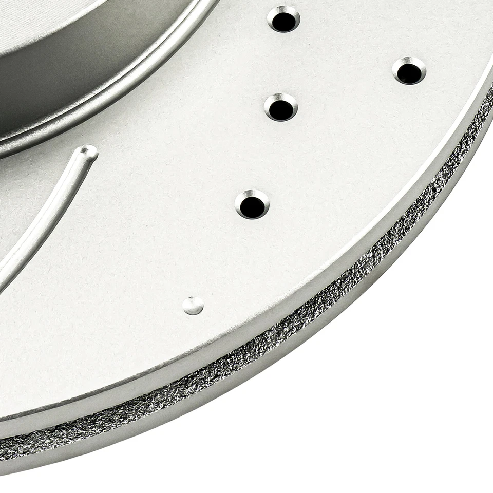 Rotores de freno delanteros pastillas de freno para Acura RSX Base 2002-2006 Honda Civic 2004-2005 Foto 4 de 4