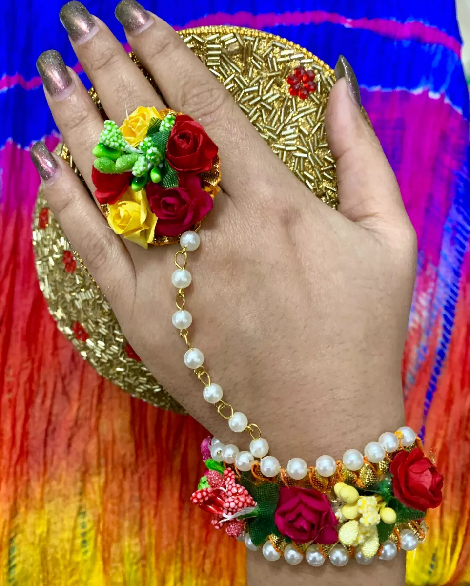 Gajra flower jewellery deals
