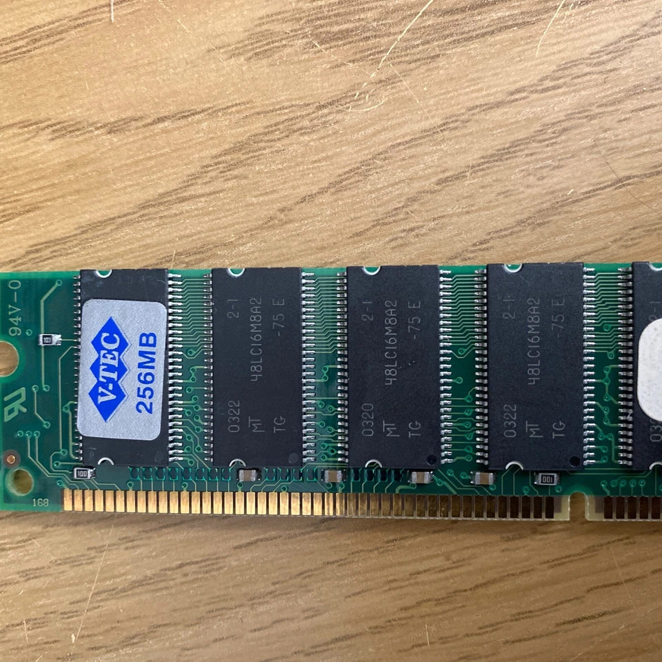 V-TEC Memory 0CM-796 PO9585487 256MB Memory RAM - Image 2 of 3