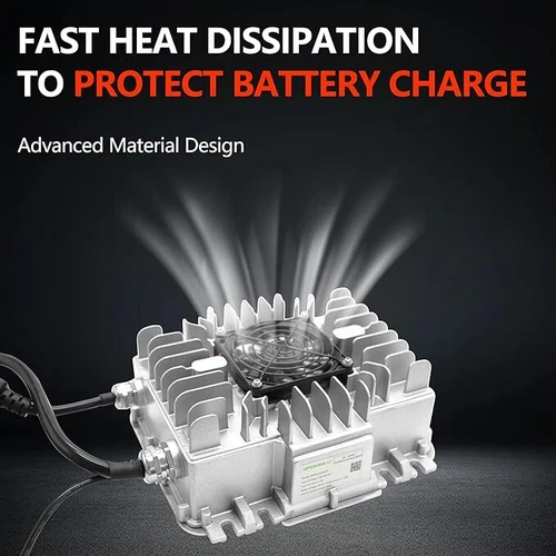 24V 25A Smart Battery Charger HB500-24 105739 7041410 for JLG Genie Skyjack Lift - Picture 7 of 7