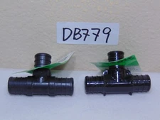 2 Flair-It Ecopoly 3/4" Pex Tee Fitting Lot New Part # 29827