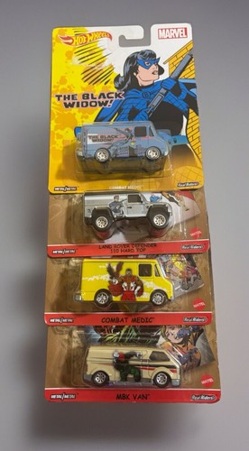 HOT WHEELS ๐ฅ Marvel Lot of 4 premiums Holiday Savings