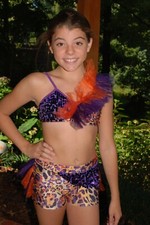 Child dress up play princess Halloween pageant dance costume child MEDIUM 8/10