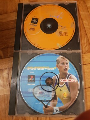 2 Spiele PlayStation 1 Dave Mirra BMX und Anna Kournikova's Tennis