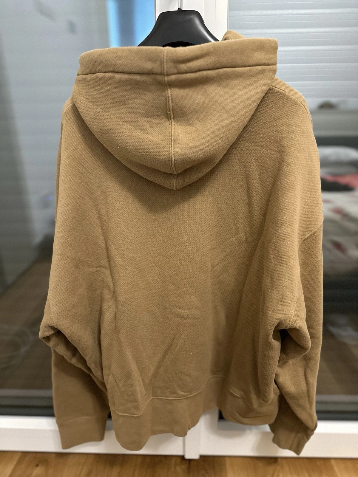 Palm Angels Teddy Bear Beige Hoodie