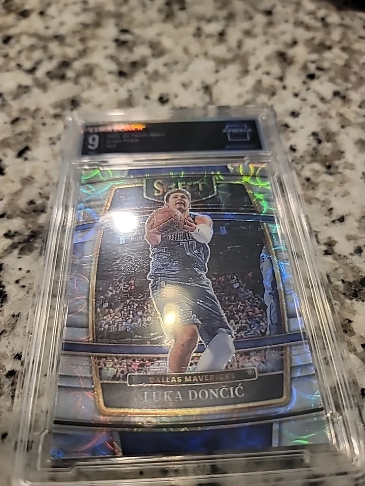 LUKA DONCIC graded 9 mint +9 other cards ALL CARDS ARE IN THE PICS FREE SHIPPING - Image 2 of 4