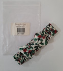 Longaberger Small Basket Garter #261667 - Traditional Holly Christmas Fabric