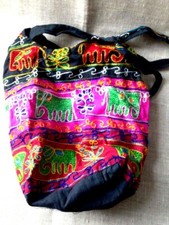 Borsa a mano boho indiana elefante verde donna design animale unica rosa colorata