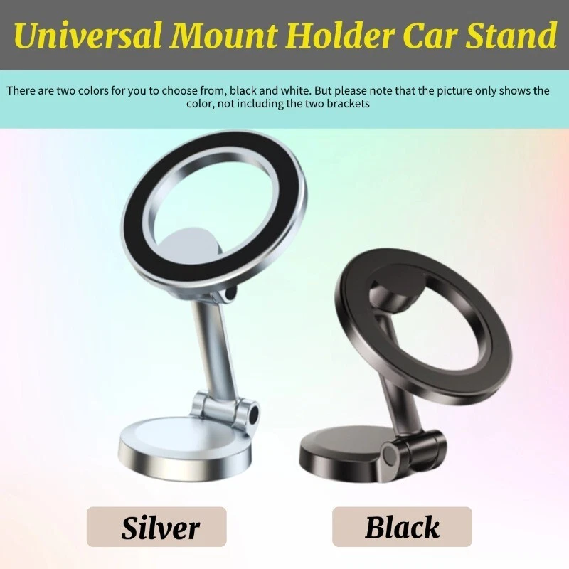 Magnetic Car Phone Holder Dashboard Windshield Phone Mount Universal for iPhone - Picture 1 of 21