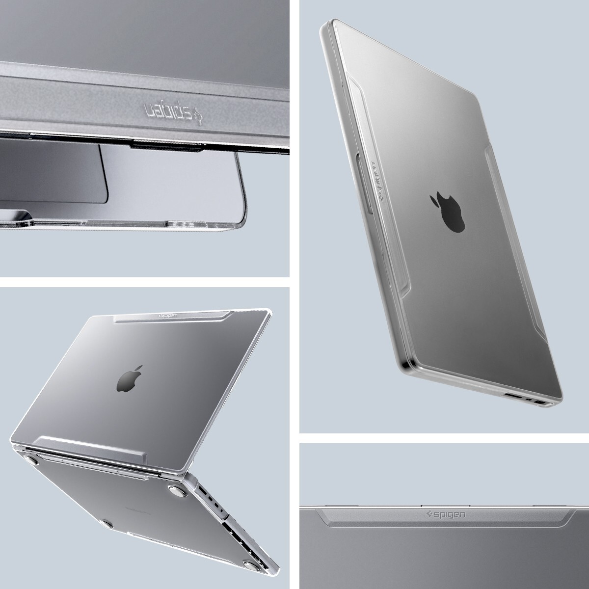For MacBook Pro 14-inch | Spigen Thin Fit Clear Hard Case | eBay