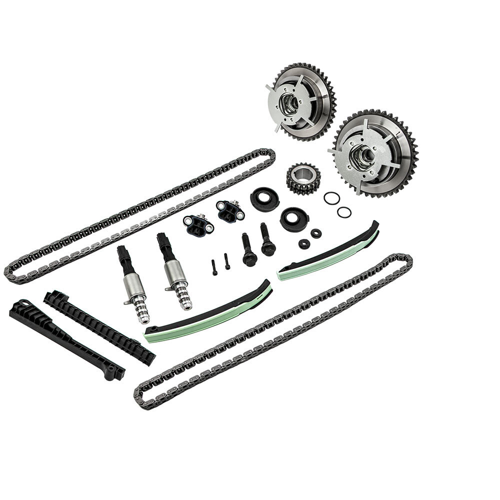 Timing Chain Kit Oil&Water Pump Cover Gasket For 0408 Ford F150