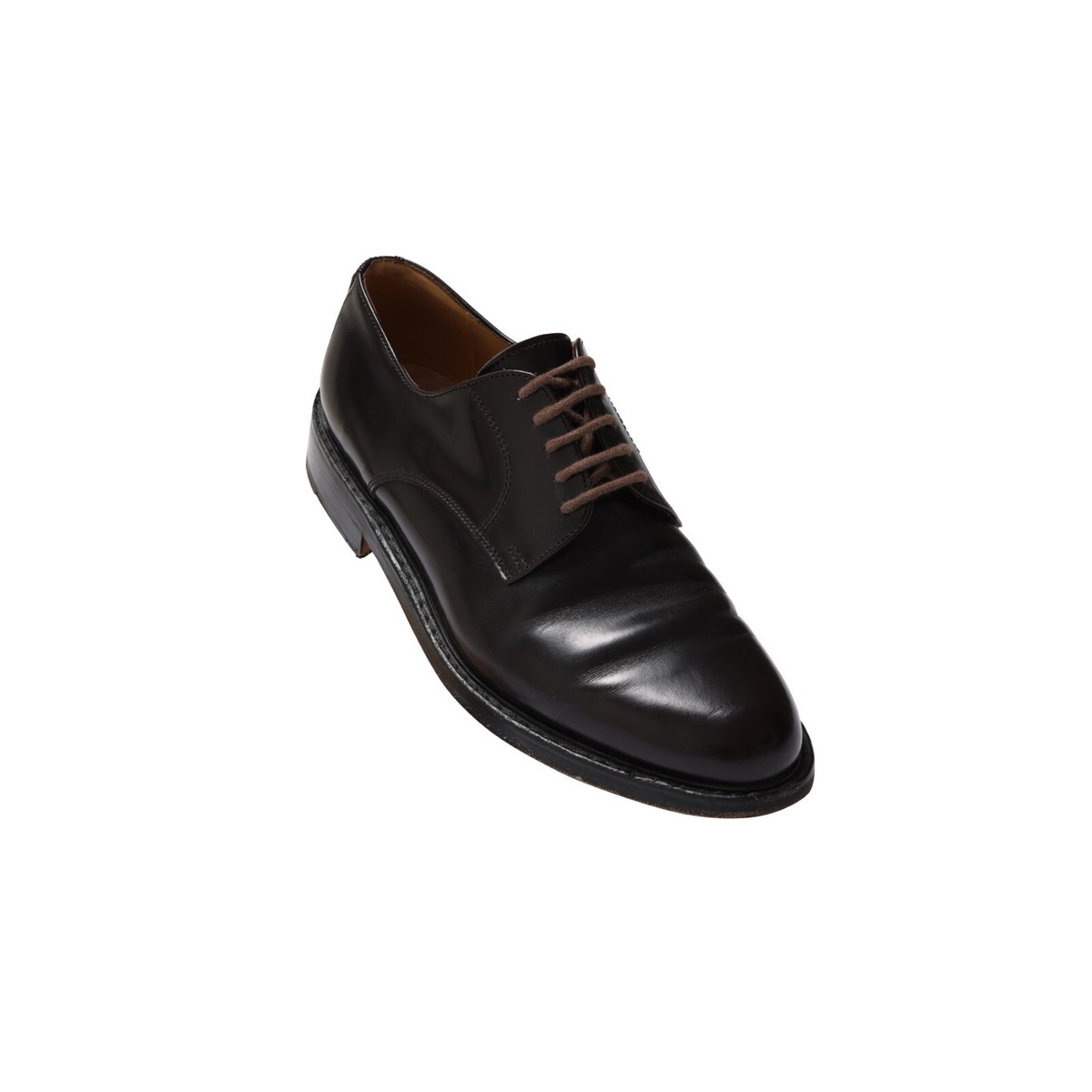 Bally Black Leather Oxfords with Red and White Layered Sole 
No box il_fullxfull.7218743393_bnuv.jpg main image 2