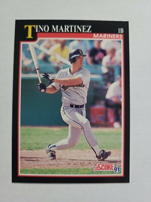 TINO MARTINEZ 1991 SCORE BASEBALL CARD # 798 E0475