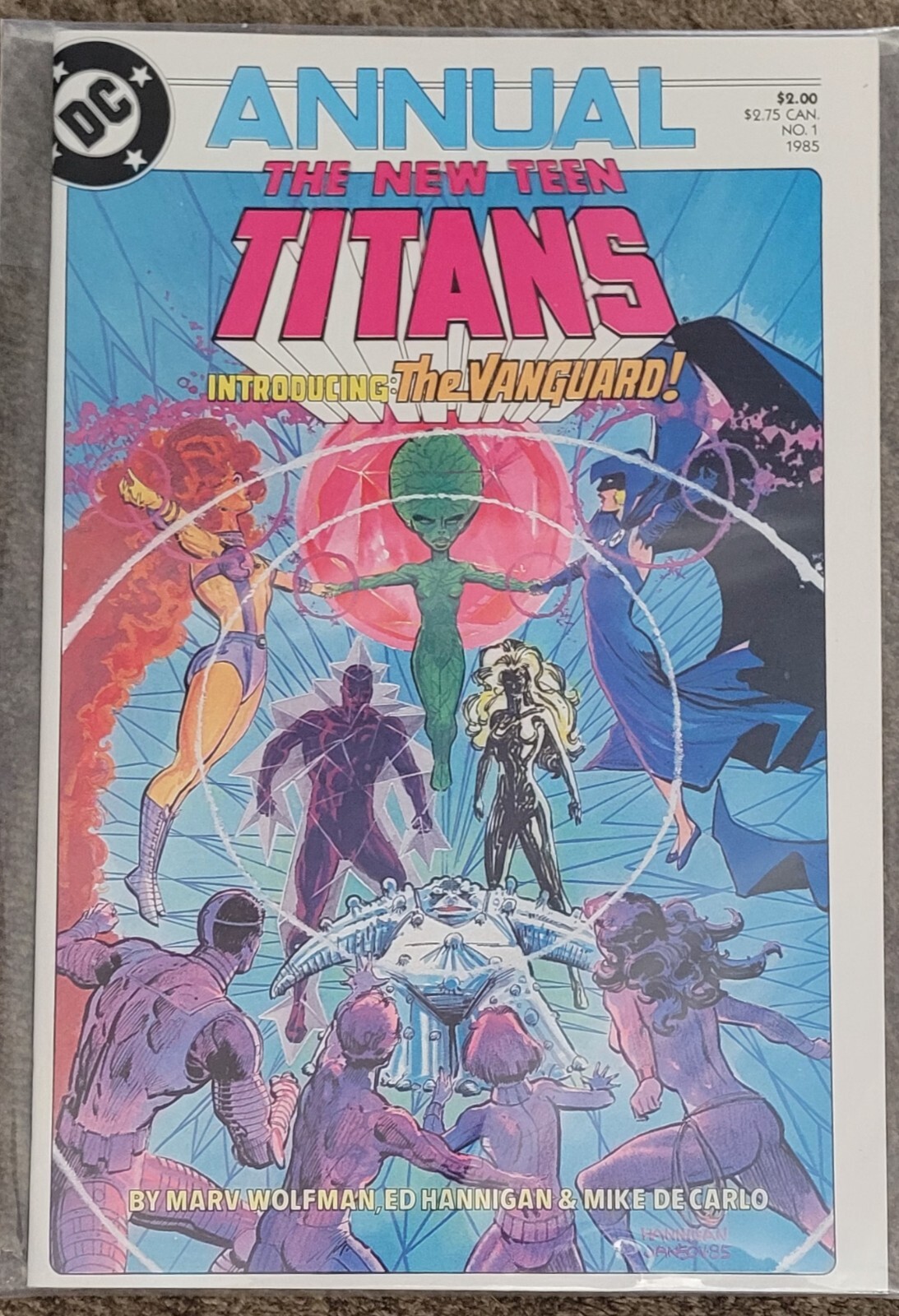DC Comics The New Teen Titans Annual #1 - 1985 - Introducing The ...