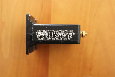 Instrument Transformers Inc., Current Transformer 2SFT-500, Ratio 50:5A