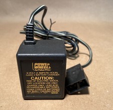 GENUINE POWER WHEELS 00801-0976 BATTERY CHARGER 6V 400MA 040135