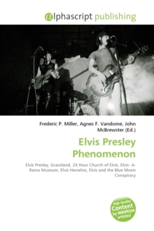 Thumbnail - Frederic P. Miller (u. A.) | Elvis Presley Phenomenon | Taschenbuch |