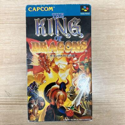 The King of Dragons Super Famicom SFC Boxed arcade Scroll action