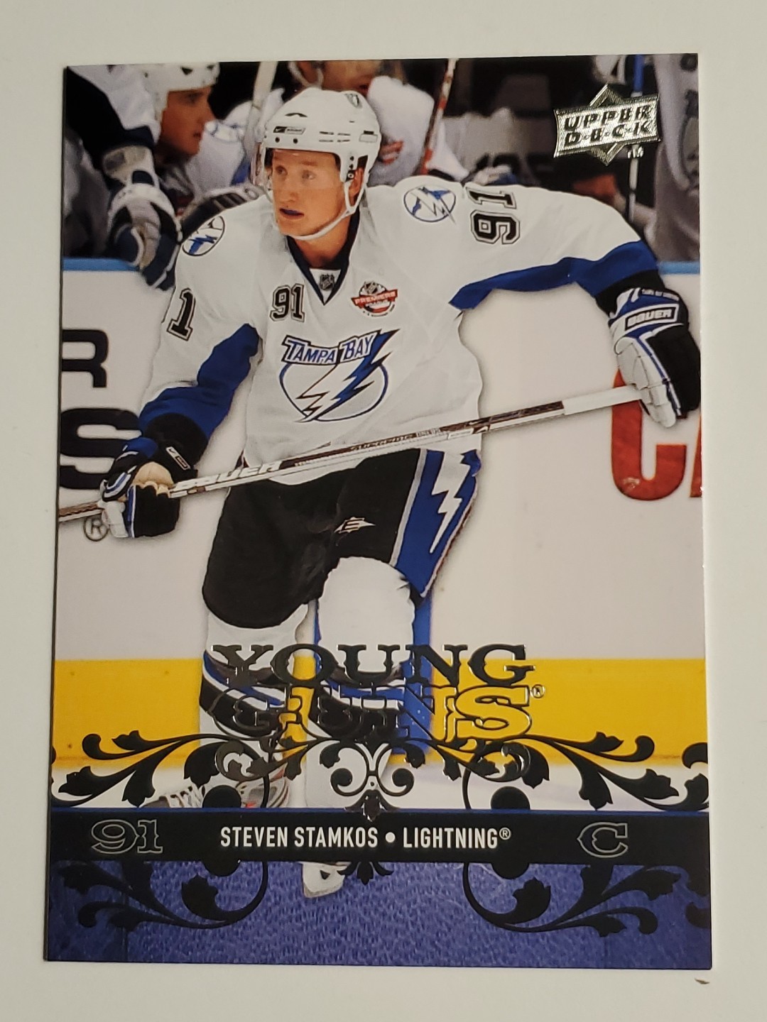 2008-09 Upper Deck Steven Stamkos RC Rookie Young Guns #245 Lightning YG