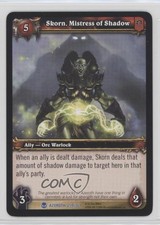 2006 World of Warcraft TCG: Heroes of Azeroth Skorn Mistress of Shadow #259