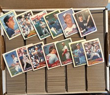 1989 Topps MLB Baseball Trading Cards Lot - 3500+