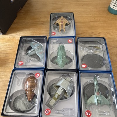 Eaglemoss Star Trek Schiffe Konvolut 7 alle im Karton (4