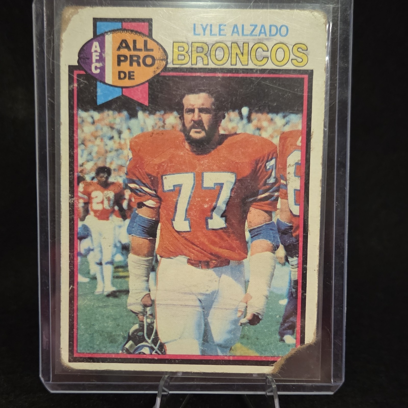 Topps 1979 Lyle Alzado All Pro #420 Denver Broncos NFL Football Card
