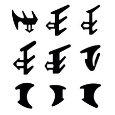 uPVC Window Door Gasket Wedge E & Fir Tree Rubber Seal Vent Sash PVC Replacement