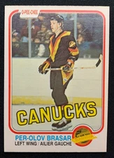 1981-82 O-Pee-Chee #330 Per-Olov Brasar Canucks
