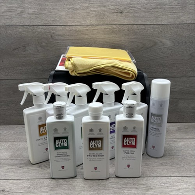 #ad Autoglym Perfect Bodywork Wheels Interior Collection Valeting Kit Car Care Gift GBP 59.95