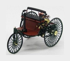 NOREV 183701 MERCEDES BENZ - PATENT MOTOR CAR 1886 - GREEN WOOD - 1/18