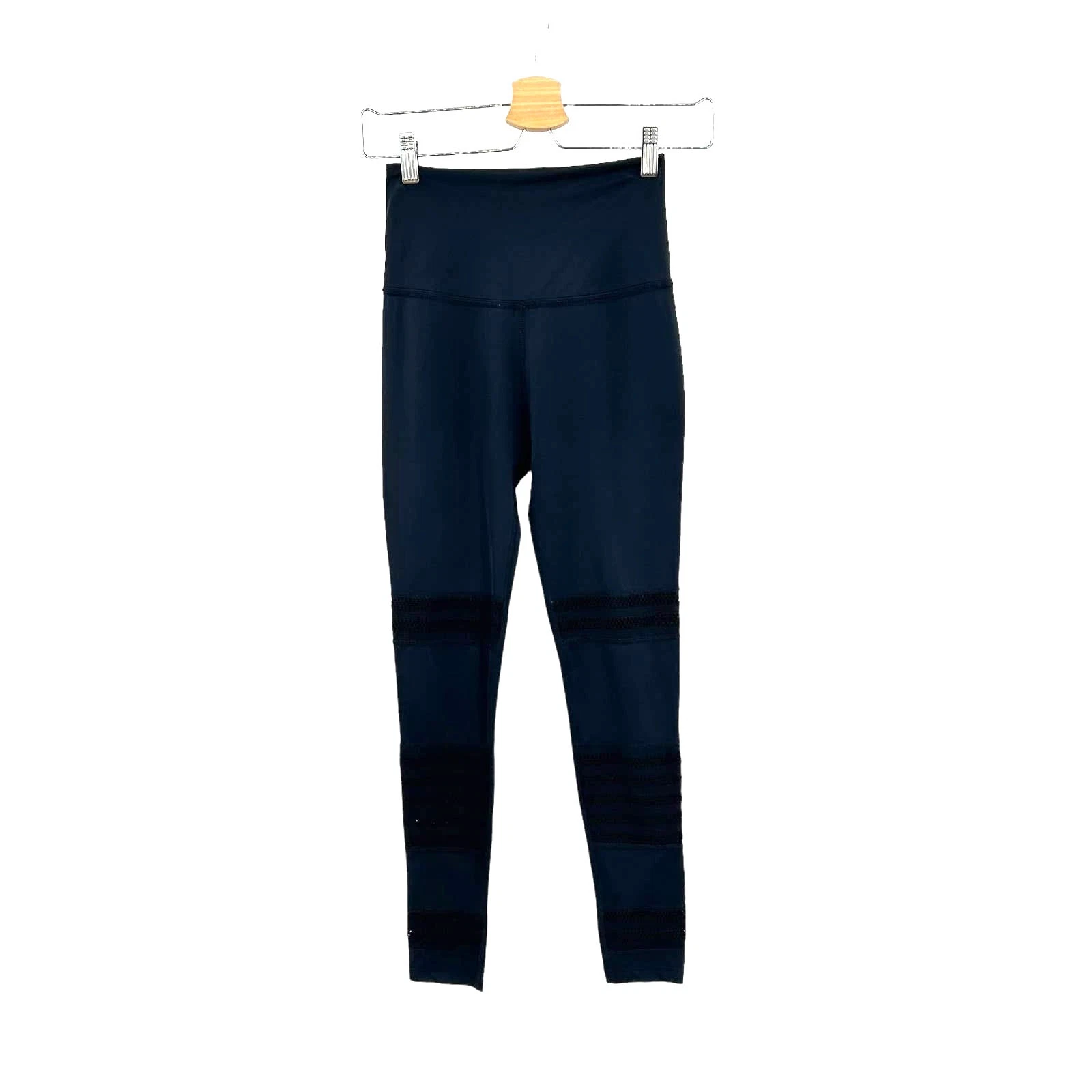 beyond-yoga mesh to impress high waisted 7/8 yoga leggings
