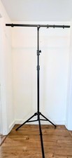 Portable T Bar Stand with Heavy Duty Tripod- DJ, Photography, Stage Lighting