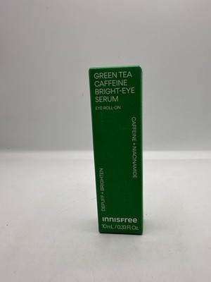 Innisfree Green Tea Caffeine Bright-Eye Serum with Niacinamide 0.33 oz NIB