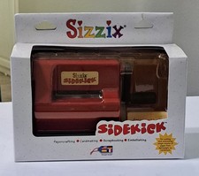 Sizzix Sidekick Red Starter Kit Die Cutting And Embossing Portable Manual NEW