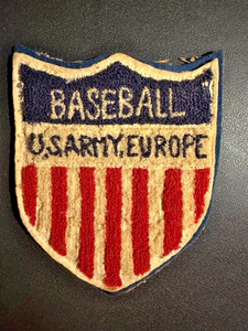Official US Army Europe Military Baseball Jersey Sleeve Patch