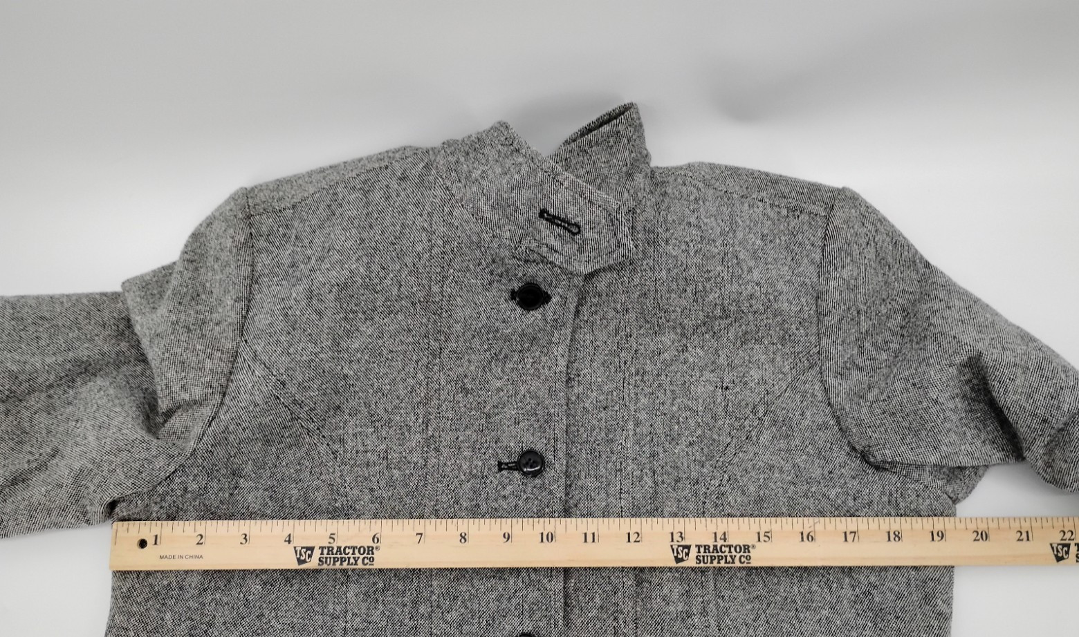 Pendleton Petite 100% Lambswool Blazer Jacket Gra… - image 5