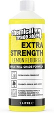 Lemon Floor Gel 1L - Professional Floor Cleaner for Laminate, Vinyl, Tile, Wood