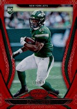 2020 Panini Certified #141 La'Mical Perine Mirror Red #/99 Rookie RC