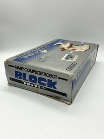 R.O.B. Robot Block Set  Nintendo Famicom NES Japan Stack-Up Game Tested