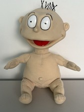 Rugrats Tommy Pickles 1996 Viacom Talking Plush Toy 14" Mattel Works Nickelodeon