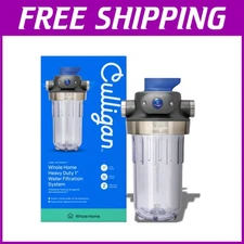 Whole House Water Filter System 1” with Heavy-Duty Stainless Steel Construction